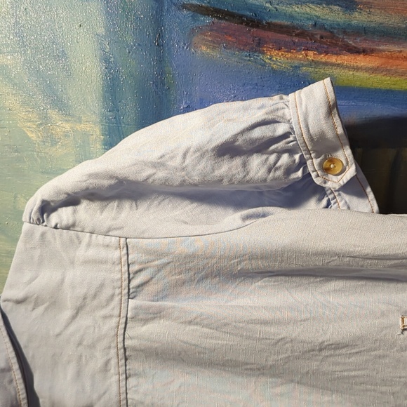 Soft surroundings tiered shirt dress size small - Picture 3 of 7